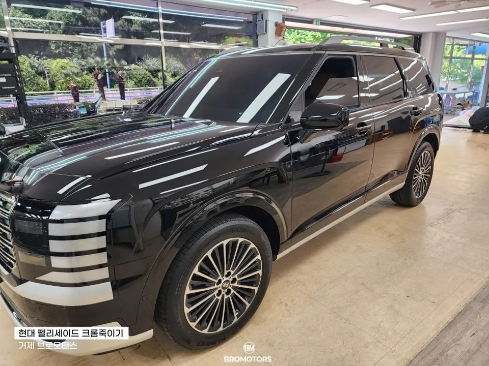 Hyundai Palisadeのカーラッピング事例｜費用目安・仕上がり 施工写真 2-2