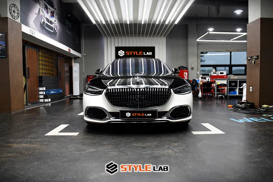メルセデス・ベンツ Sクラス W223 PPF施工事例|費用目安・仕上がり 施工写真 1-2