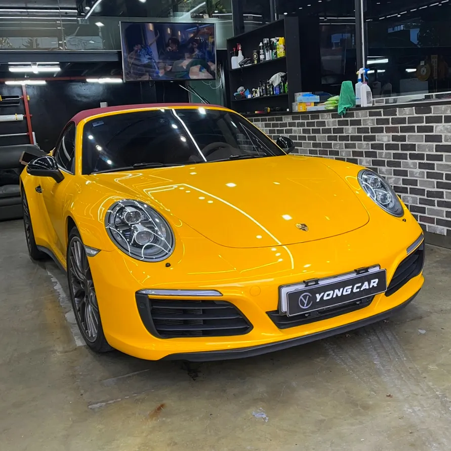 ポルシェ911カレラ カーフィルム施工事例｜費用目安と仕上がり 施工写真 2-1