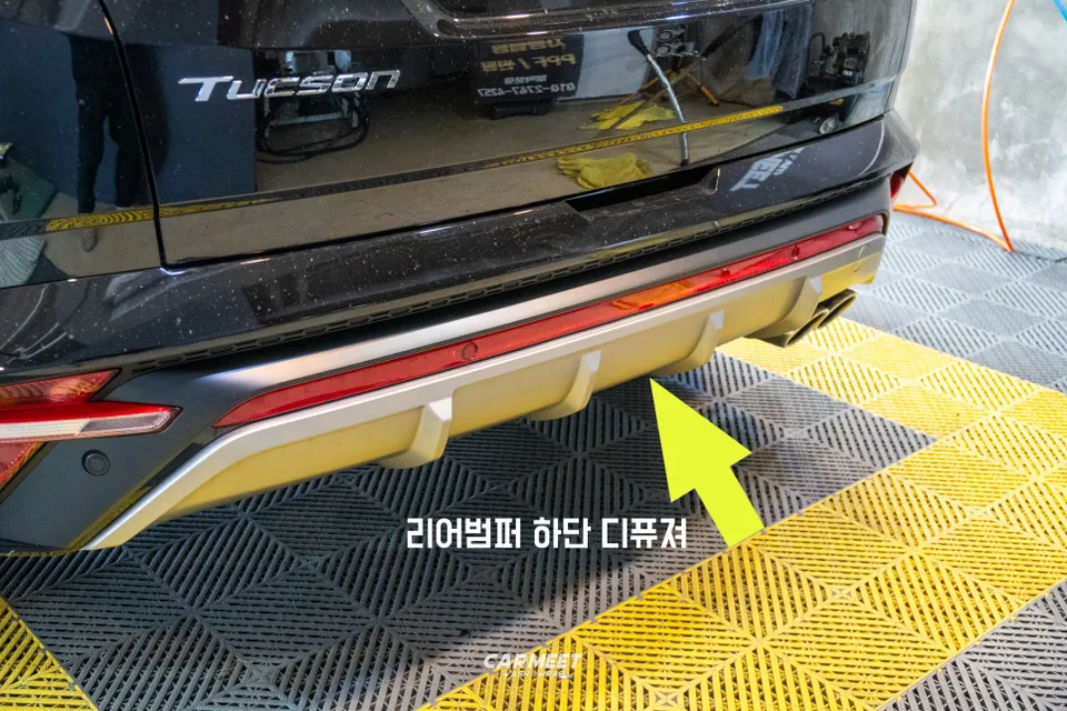 Hyundai Tucson NX4のカーラッピング事例｜費用目安・仕上がり 施工写真 3-1