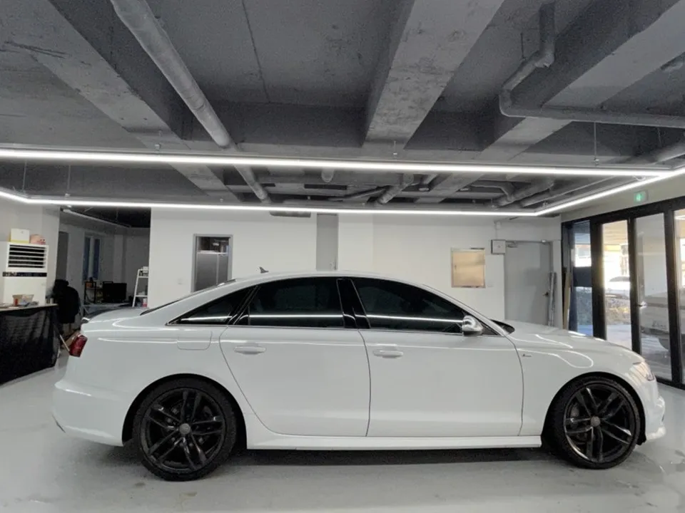 Audi S6 wrap ppf package - Audi S6 Wrap + PPF Package Review — Satin Dark Gray photo 5
