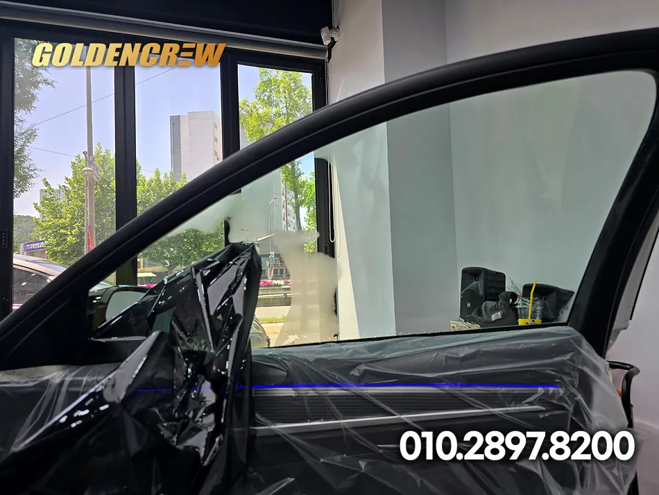Hyundai Grandeur IGのカーフィルム施工事例｜費用目安・仕上がり 施工写真 2-3
