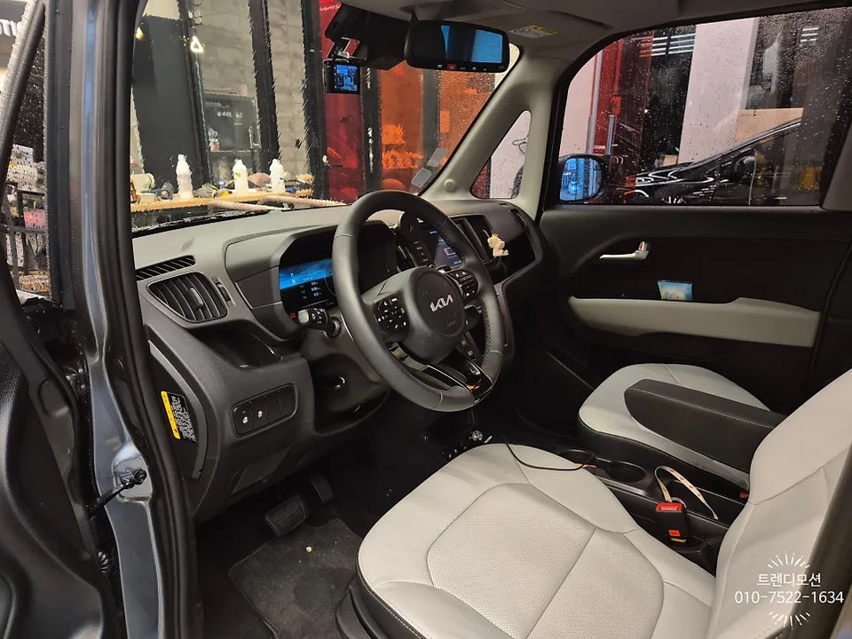 Kia Ray EV Steering Wheel Customization Review Before