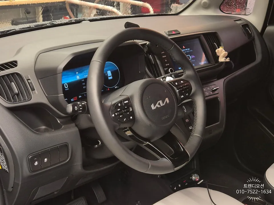 Kia Ray EV steering wheel - Kia Ray EV Steering Wheel Customization Review photo 3