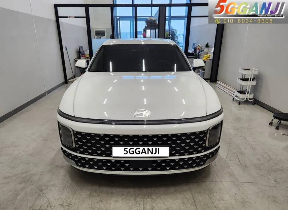 Hyundai Grandeur GN7 ambient lighting installation result