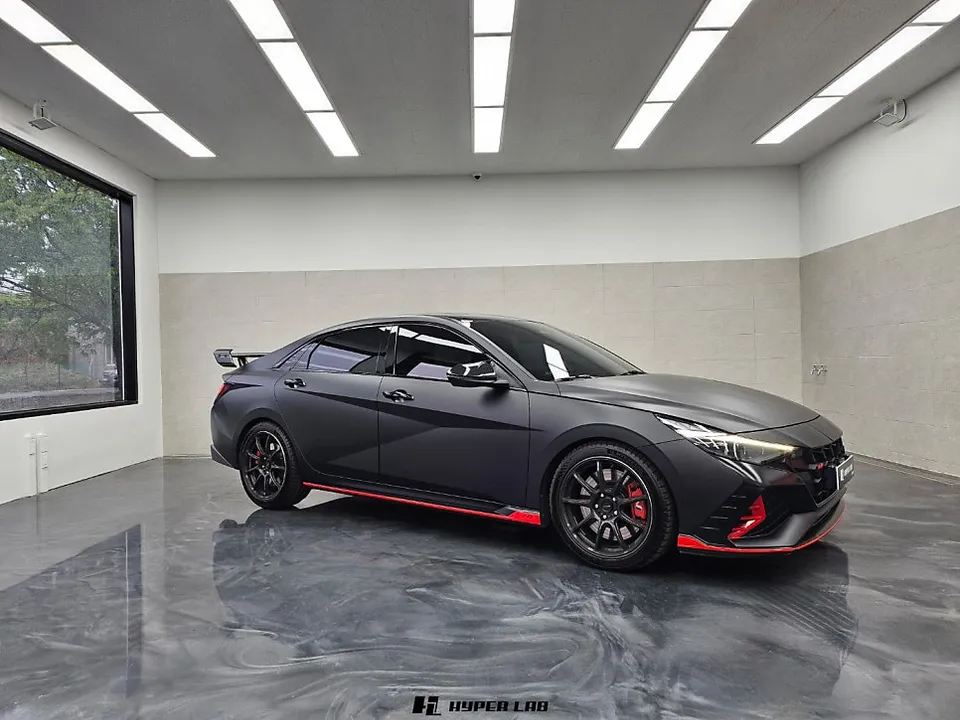 Hyundai ElantraのPPF施工事例|韓国での実例紹介 施工写真 1-1