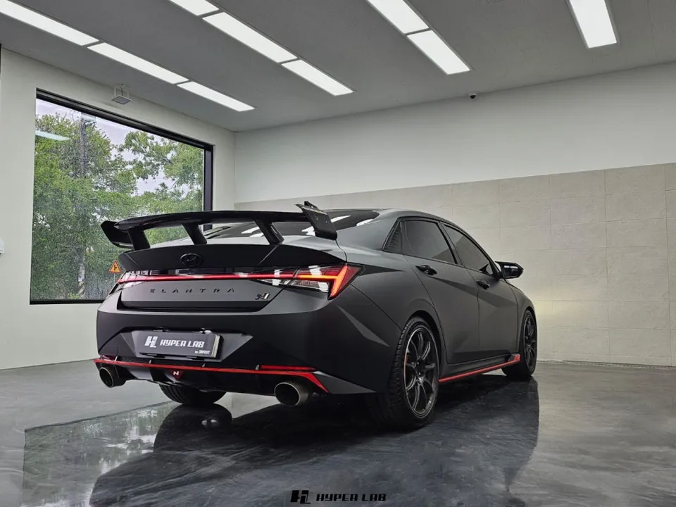 Hyundai ElantraのPPF施工事例|韓国での実例紹介 施工写真 3-2