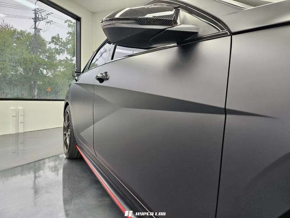 Hyundai ElantraのPPF施工事例|韓国での実例紹介 施工写真 2-3