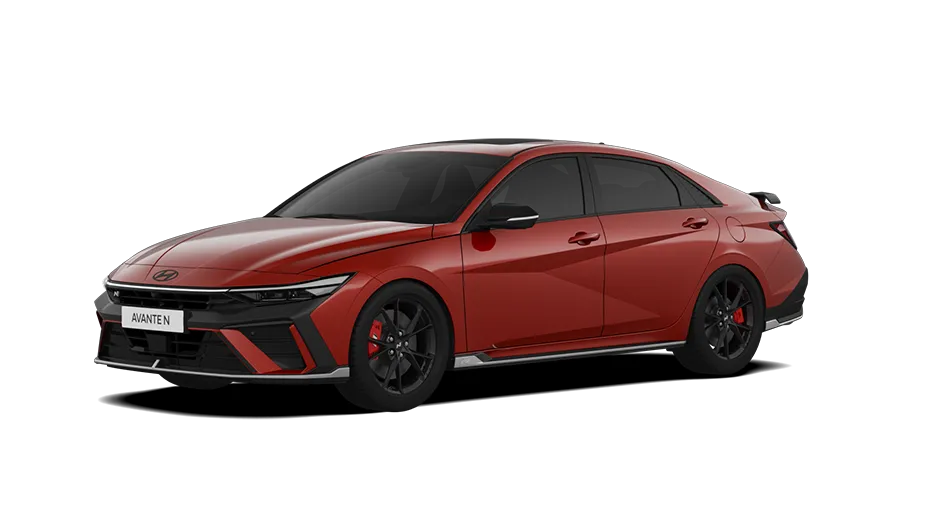 Hyundai Elantra Nのカーラッピング事例|費用目安・仕上がり 施工写真 1-1