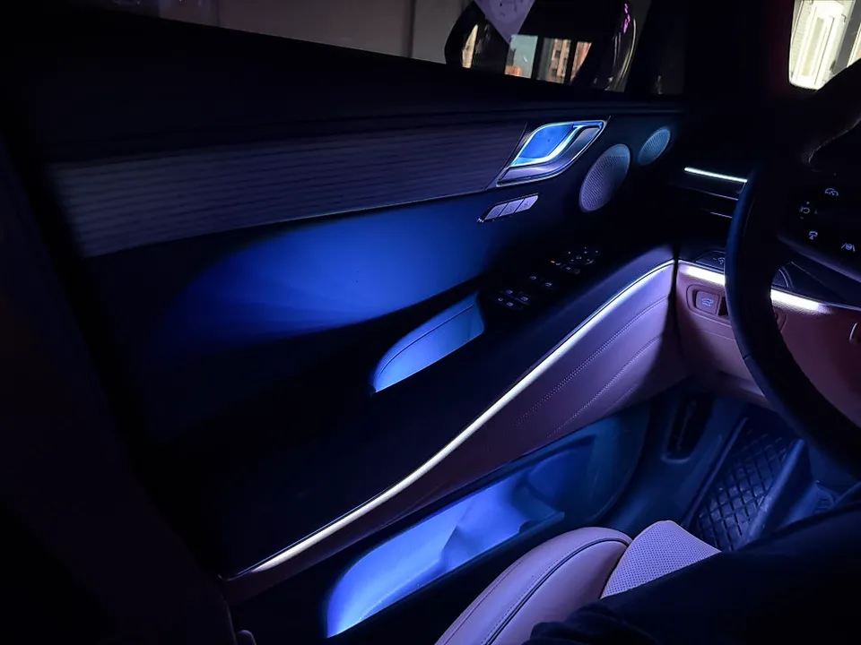 Genesis GV80 ambient lighting - Genesis GV80 Ambient Lighting Upgrade - Enhanced Luxury photo 5