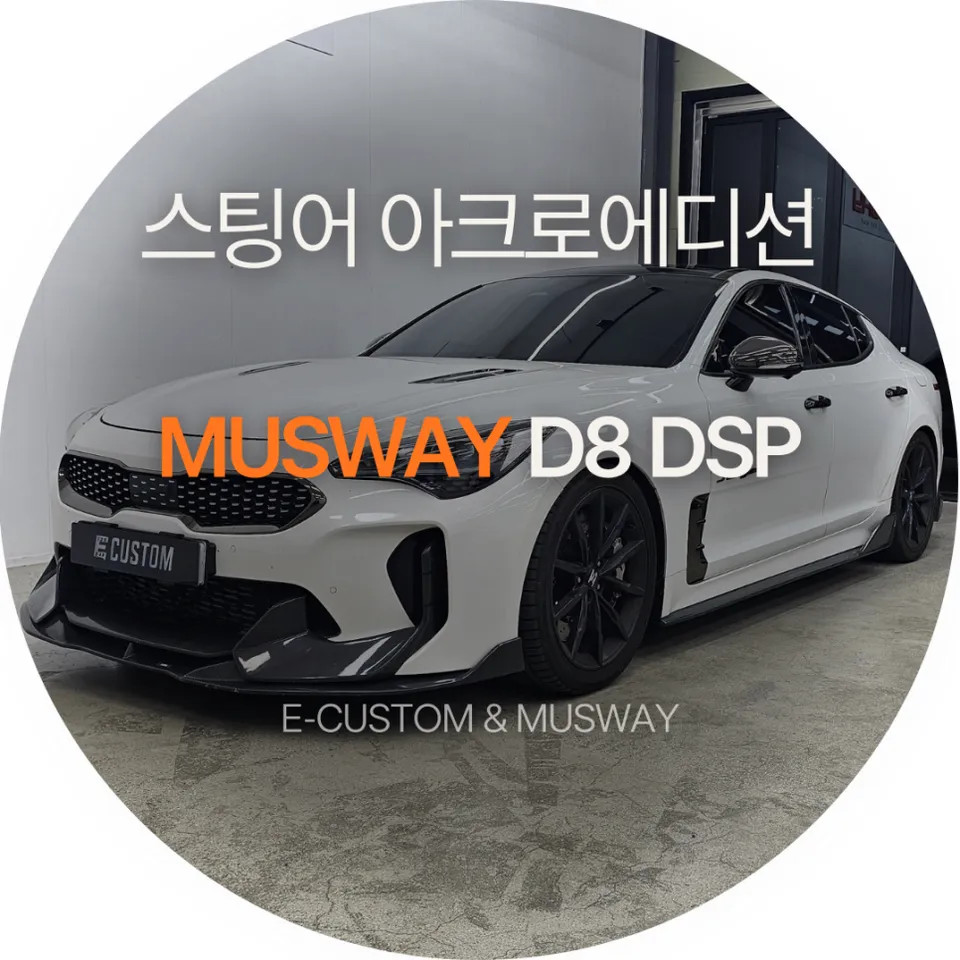 Kia Stinger car audio installation result