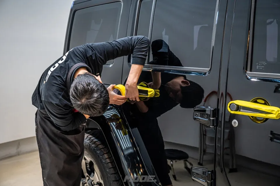 Jeep Wranglerのガラスコーティング事例|費用目安・仕上がり 施工写真 2-1