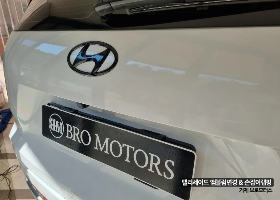 Hyundai Palisadeのカーラッピング事例｜費用目安・仕上がり 施工写真 3-1