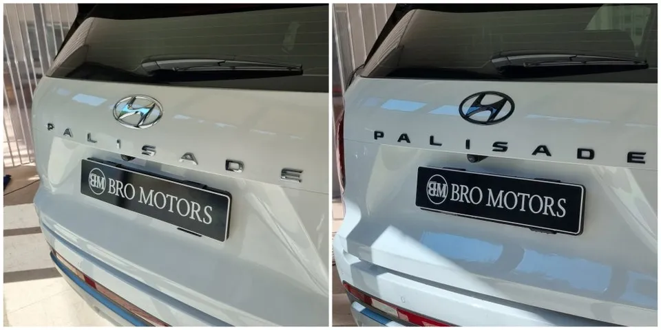 Hyundai Palisadeのカーラッピング事例｜費用目安・仕上がり 施工写真 1-3