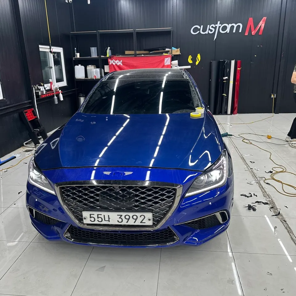 Genesis G80 Sport PPF施工事例｜費用目安・仕上がり 施工写真 1-2