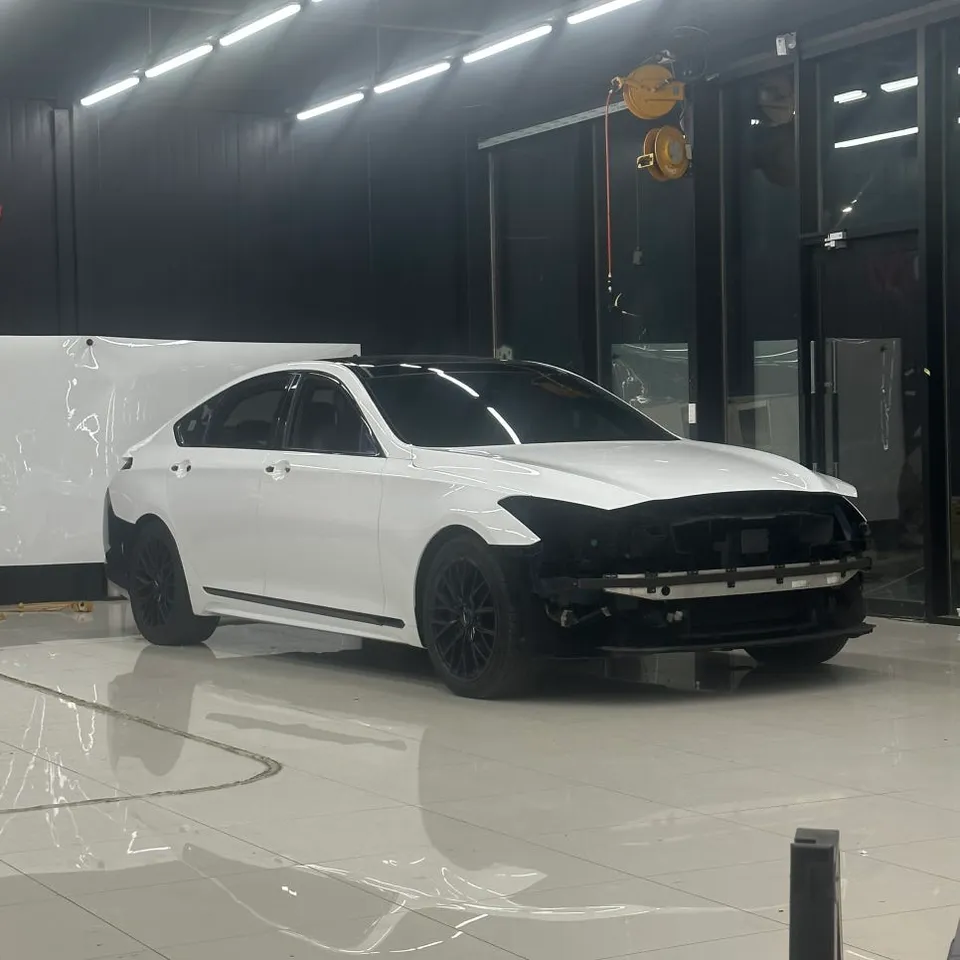 Genesis G80 Sport PPF施工事例｜費用目安・仕上がり 施工写真 1-3
