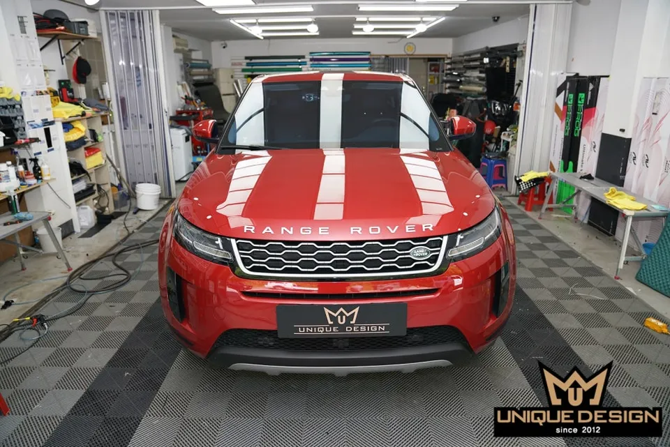Land Rover Evoqueのカーラッピング事例|費用目安・仕上がり 施工写真 1-1