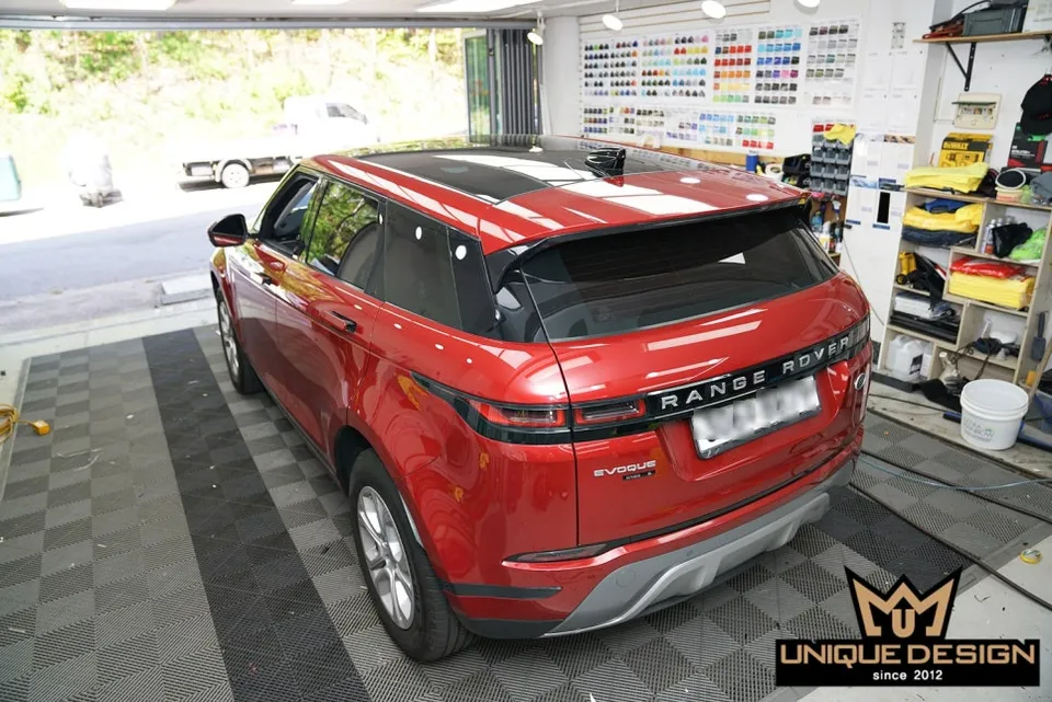 Land Rover Evoqueのカーラッピング事例|費用目安・仕上がり 施工写真 3-2