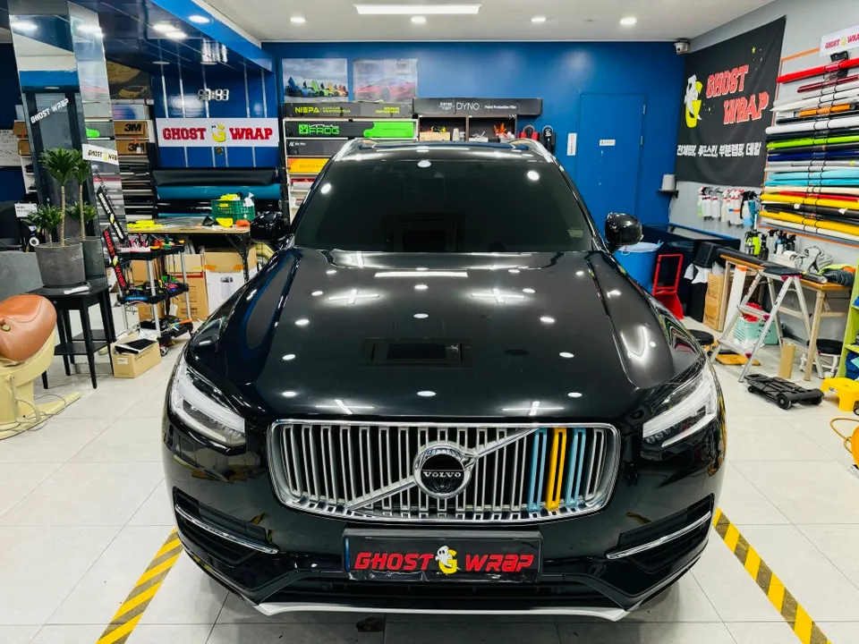 Volvo XC90のカーラッピング事例｜費用目安と仕上がり 施工写真 1-1