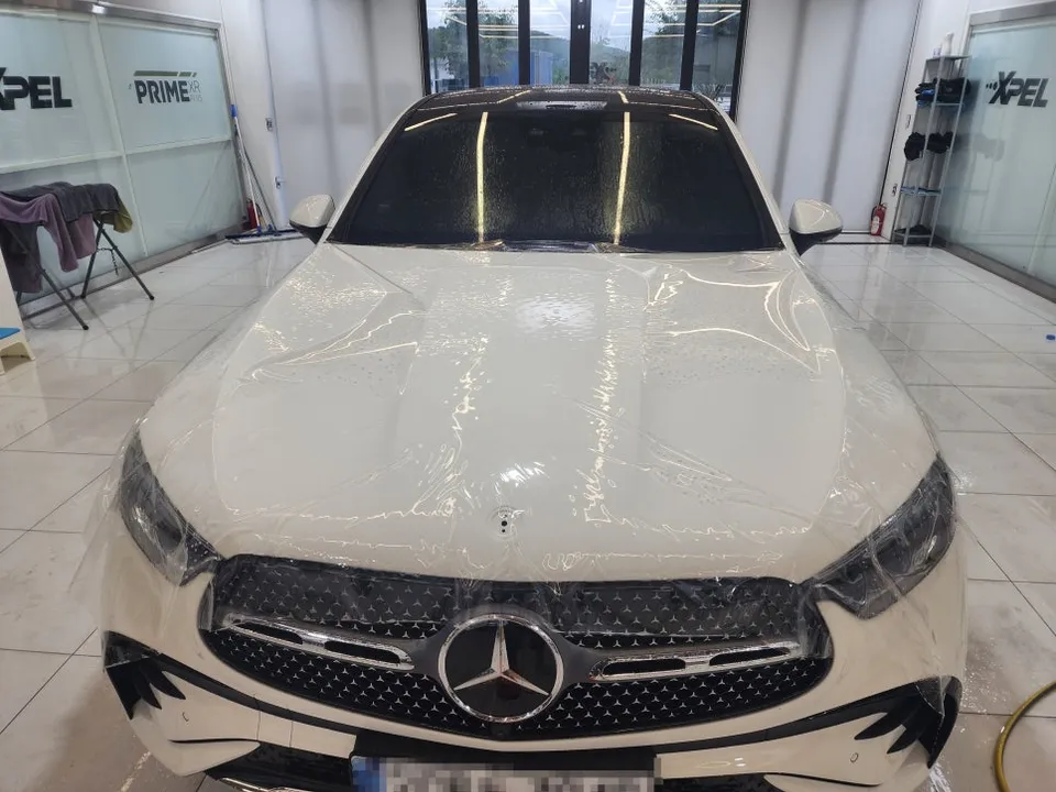 Mercedes-Benz GLC PPF施工事例|費用目安と仕上がり 施工写真 1-3