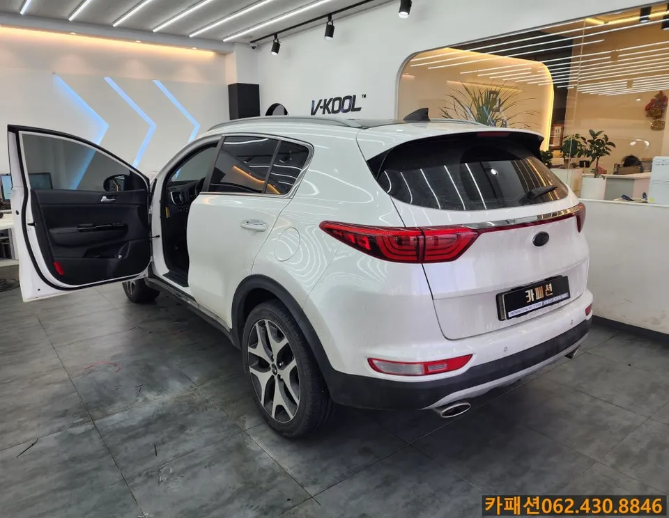 Kia Sportage QL oem options installation result