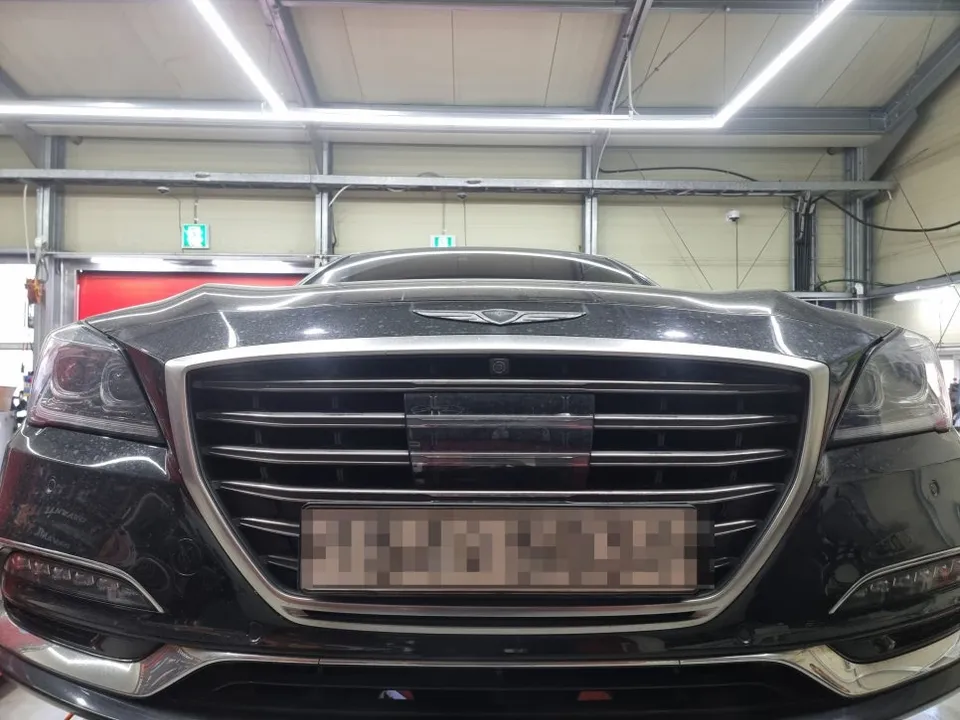 Genesis G80 Sport wheel repair installation result