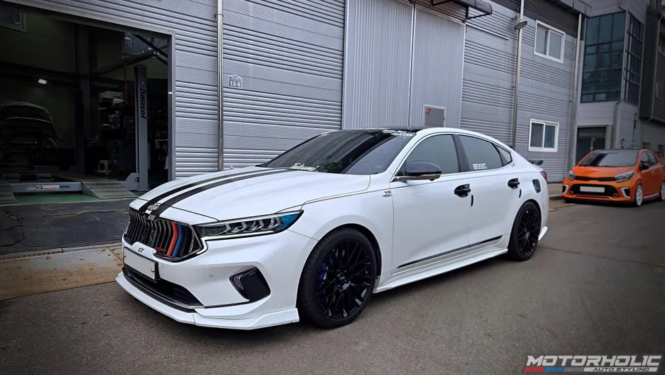 Kia K7 Premier body kit - Kia K7 Premier Body Kit Review: Zest Side Lip & Rear Diffuser photo 3