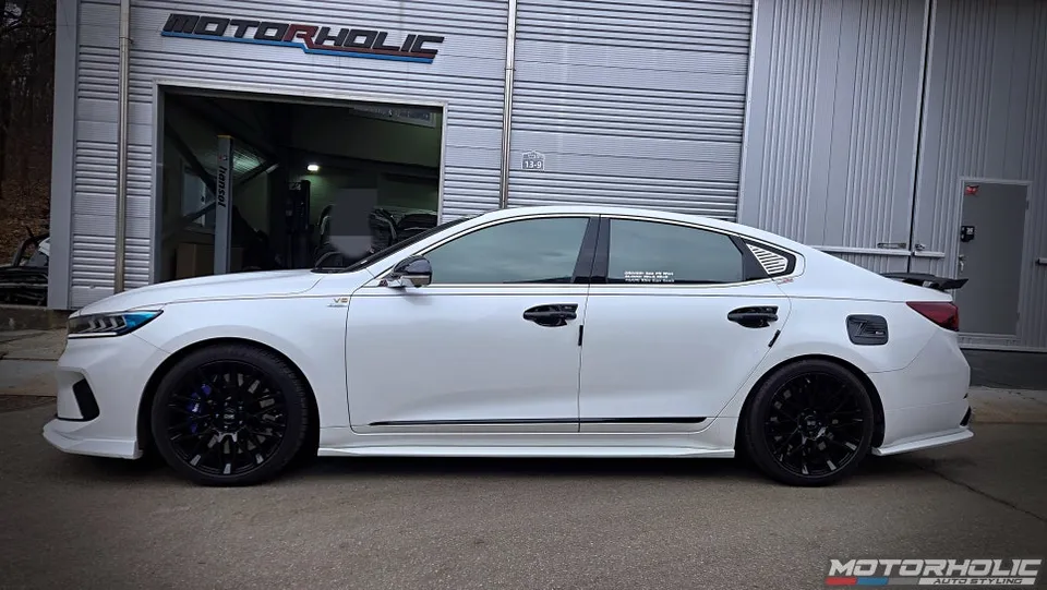 Kia K7 Premier body kit - Kia K7 Premier Body Kit Review: Zest Side Lip & Rear Diffuser photo 4