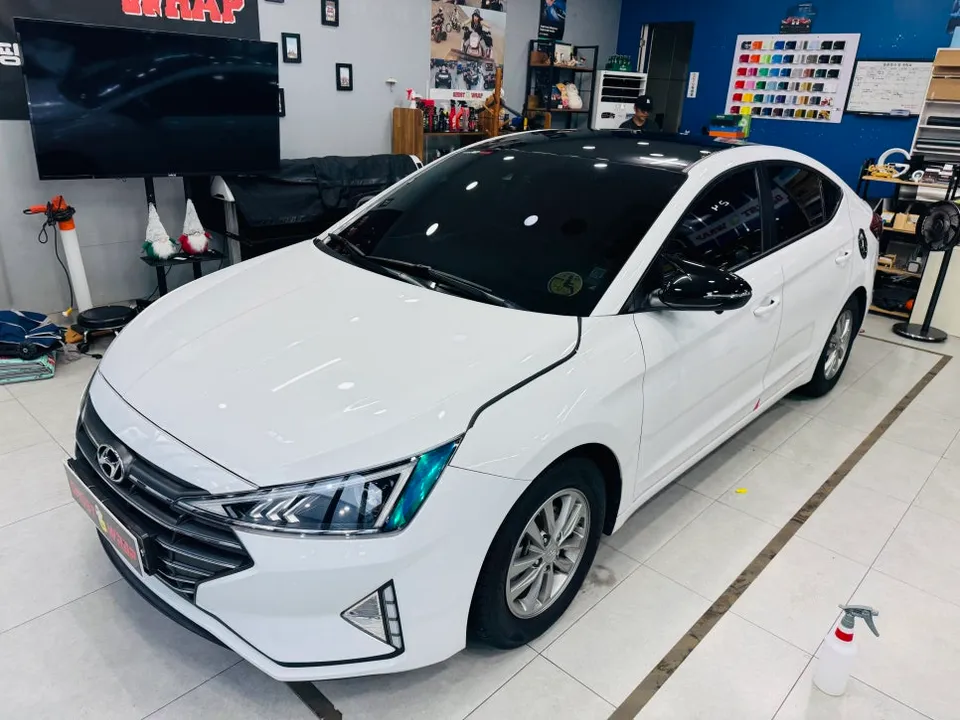 Hyundai Elantra NのPPF施工事例|費用目安・仕上がり 施工写真 1-3