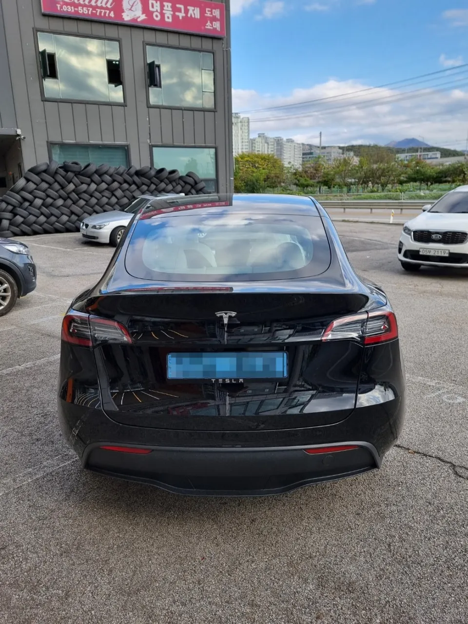 Tesla Model Y PPF施工事例：費用目安と仕上がり 施工写真 3-3