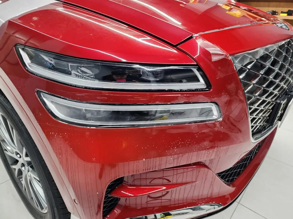 Genesis GV80 PPF施工事例|費用目安と仕上がり 施工写真 2-2