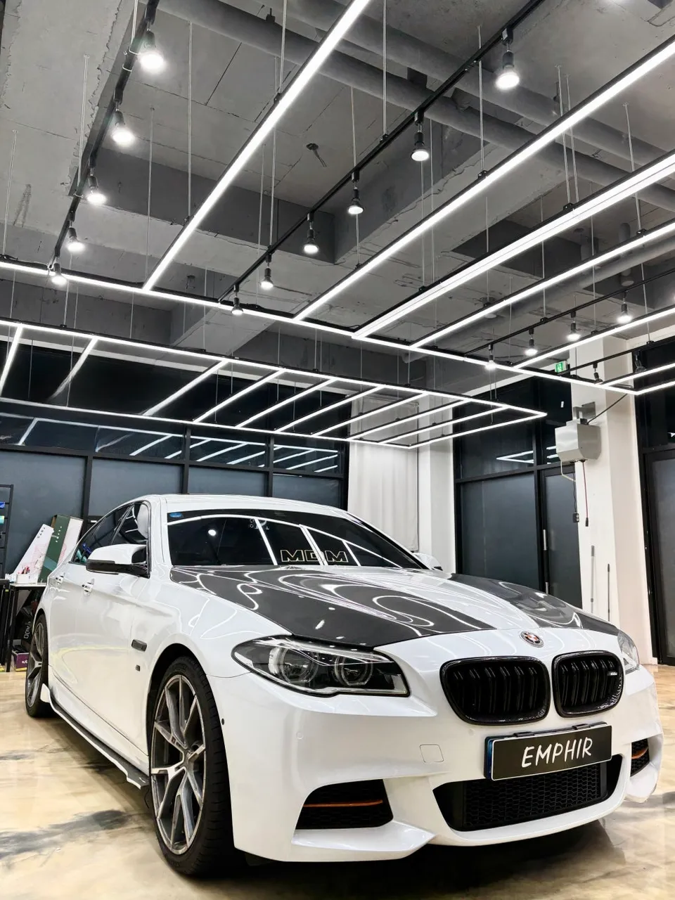 BMW M5 PPF施工事例｜費用目安と仕上がり 施工写真 2-3