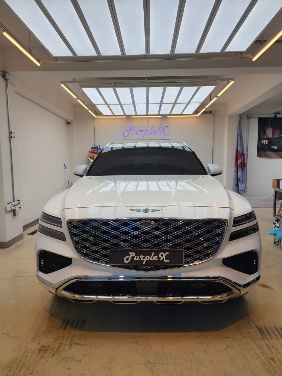 Genesis GV80 PPF施工事例｜費用目安と仕上がり 施工写真 2