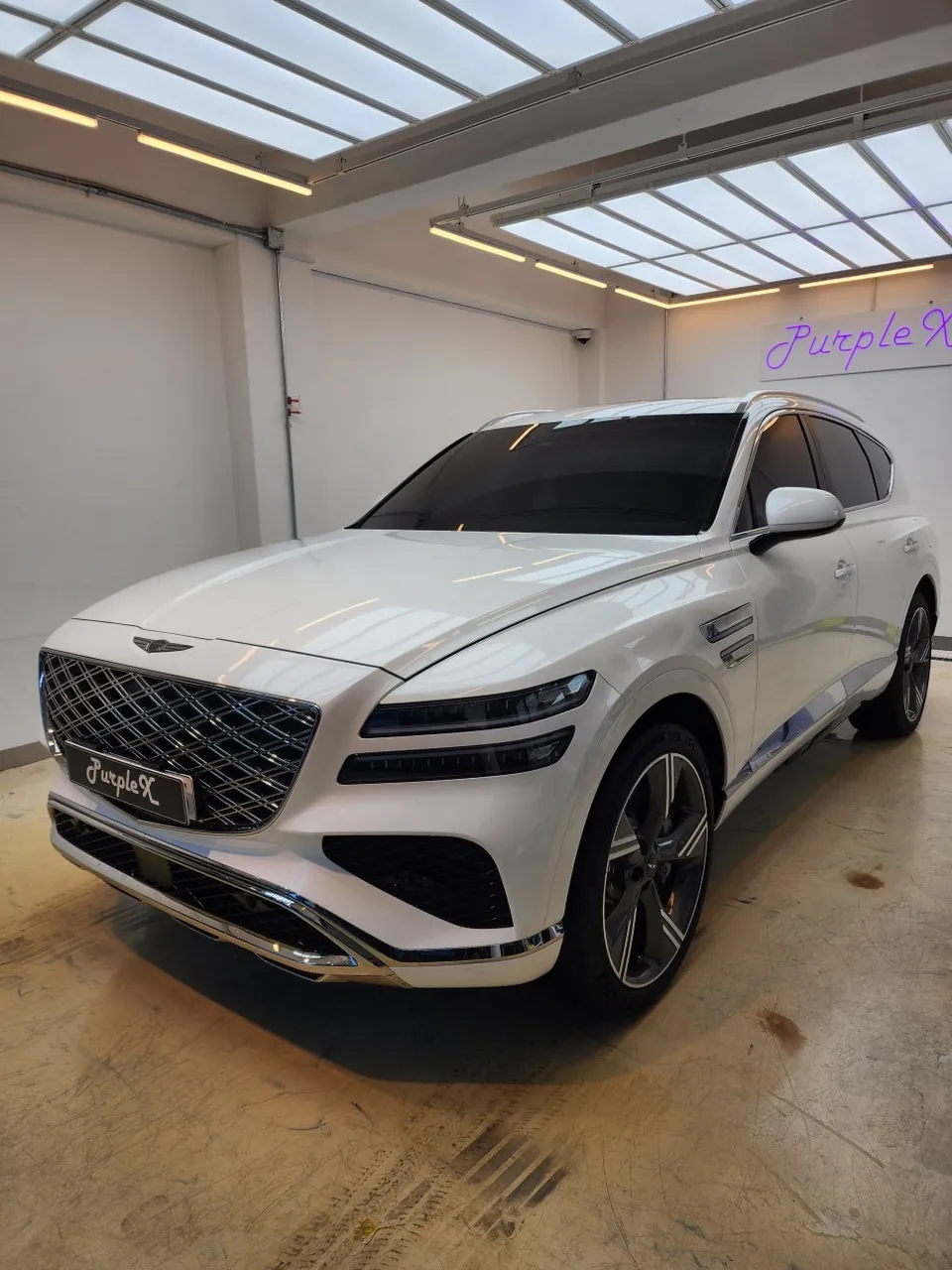 Genesis GV80 PPF施工事例｜費用目安と仕上がり 施工写真 3