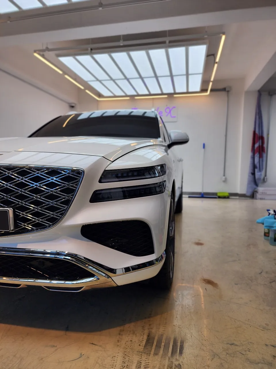 Genesis GV80 PPF施工事例｜費用目安と仕上がり 施工写真 4