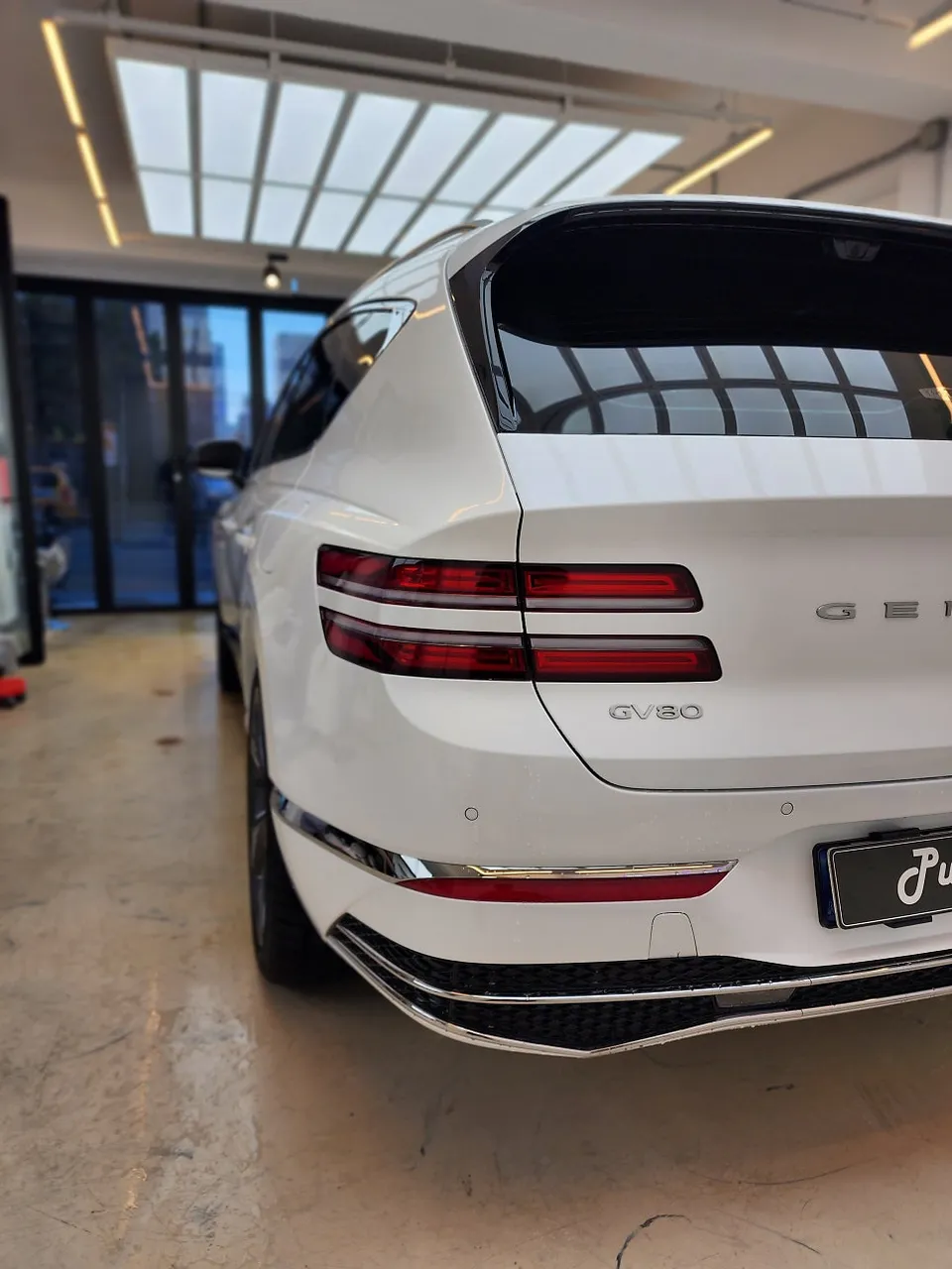 Genesis GV80 PPF施工事例｜費用目安と仕上がり 施工写真 5
