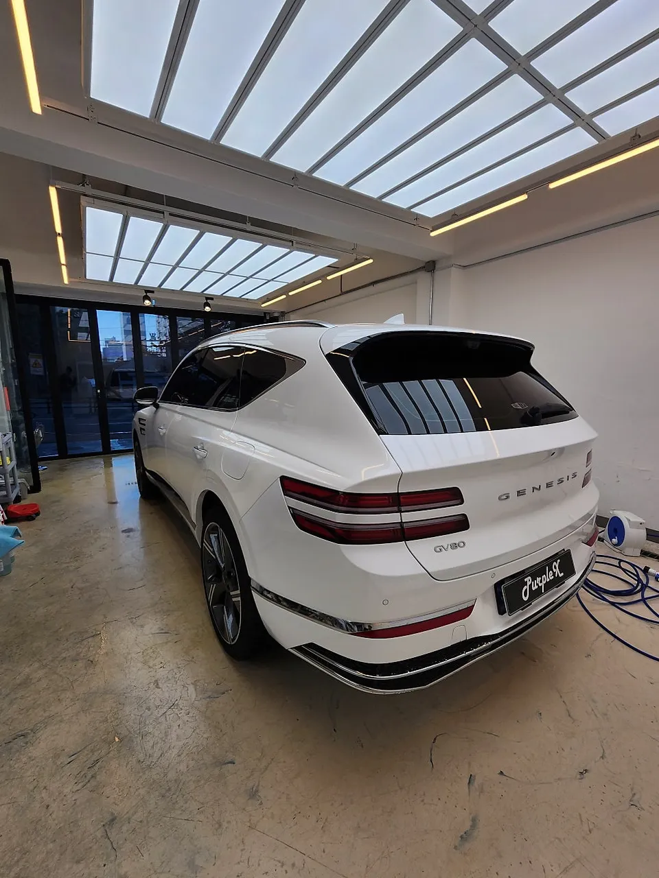 Genesis GV80 PPF施工事例｜費用目安と仕上がり 施工写真 6