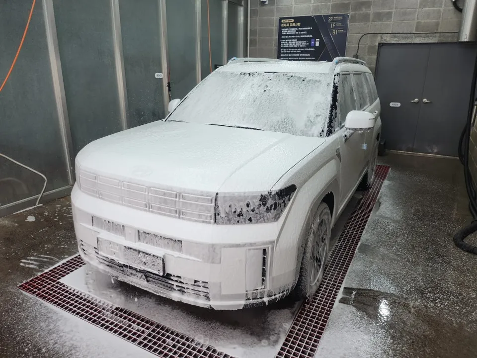 Hyundai Santa Fe PPF施工事例|費用目安と仕上がり 施工写真 3-1