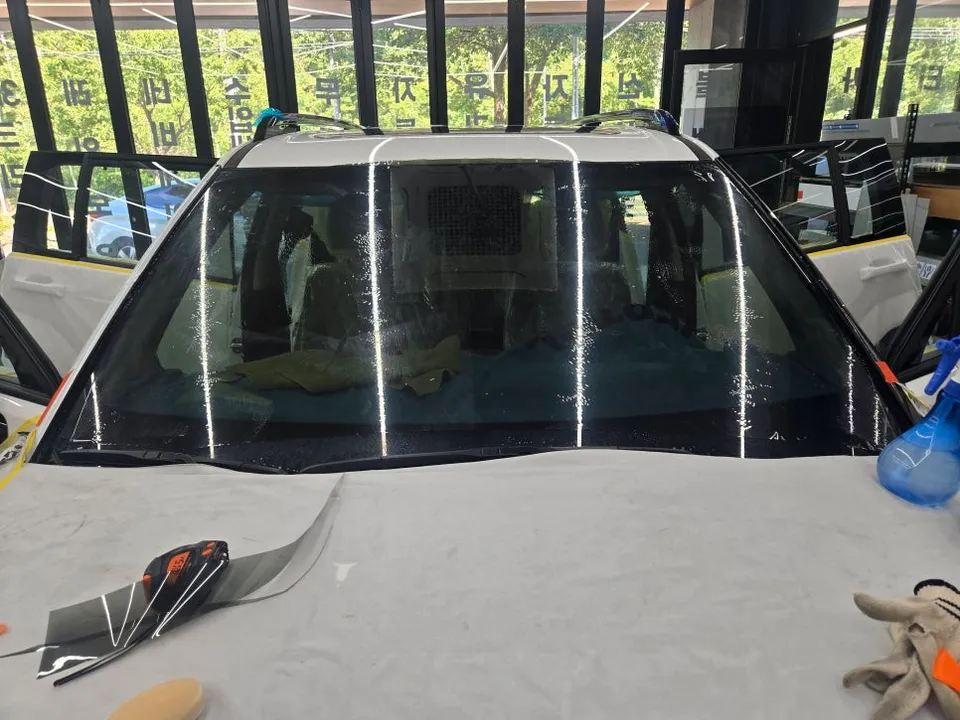 Hyundai Santa Fe PPF施工事例|費用目安と仕上がり 施工写真 1-3