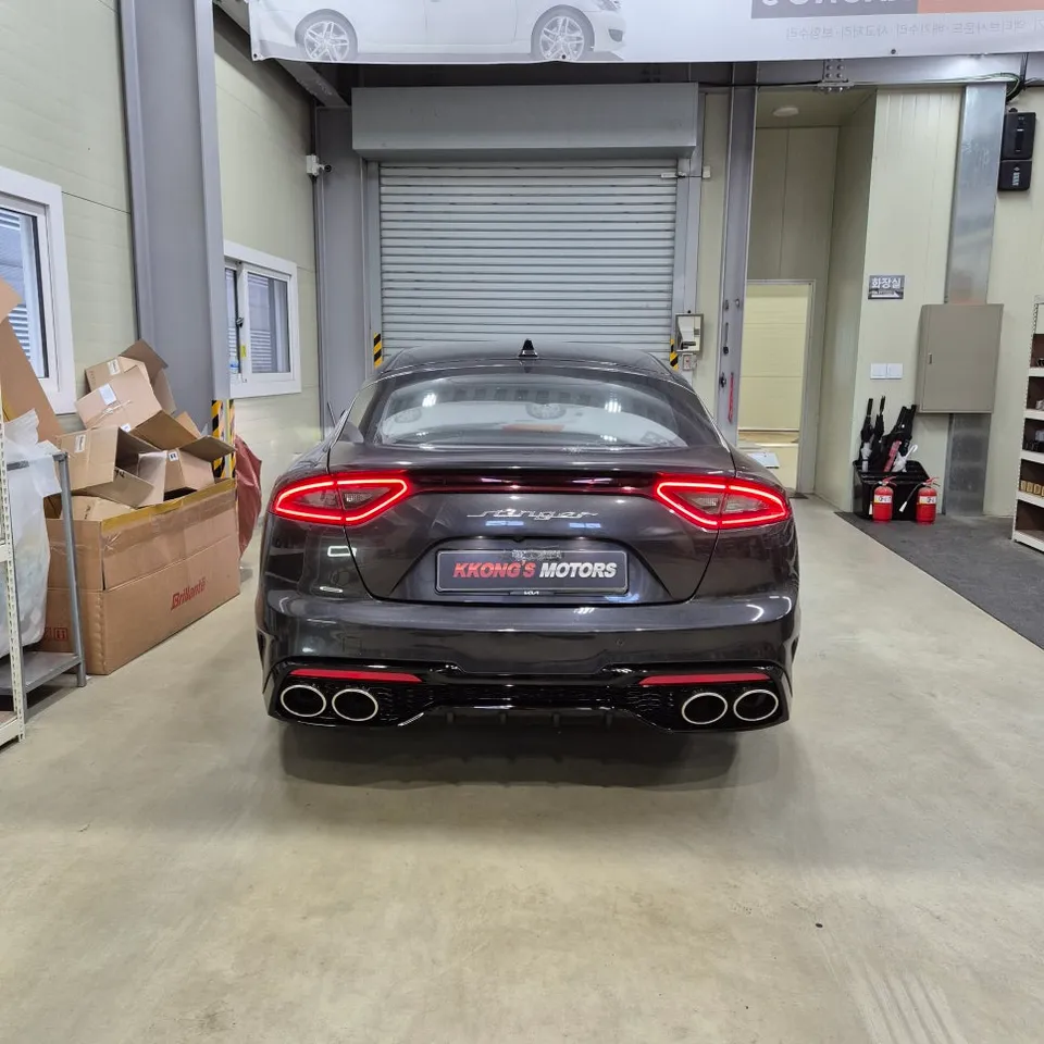 Kia Stinger exhaust upgrade - Kia Stinger 2.0 Exhaust & Diffuser Upgrade Review photo 3