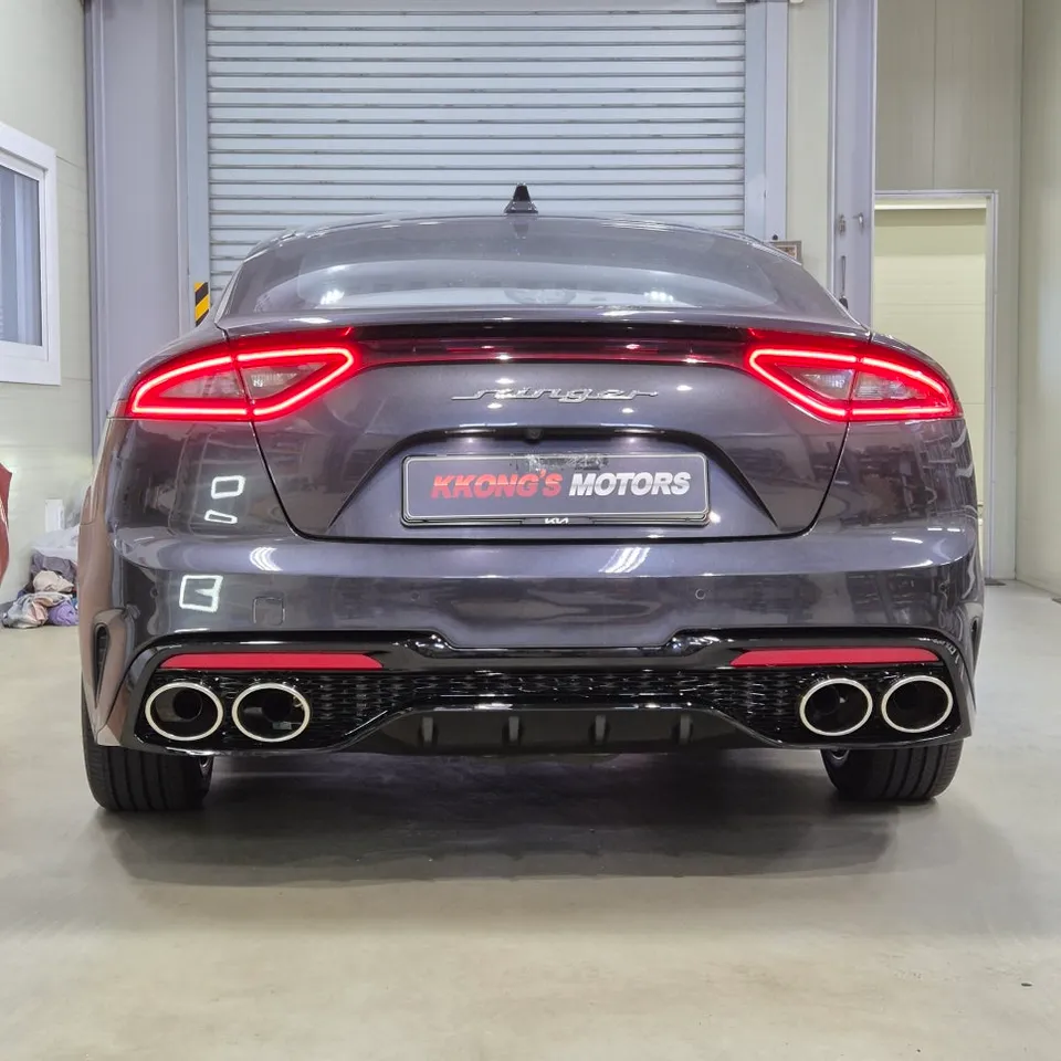 Kia Stinger exhaust upgrade - Kia Stinger 2.0 Exhaust & Diffuser Upgrade Review photo 4