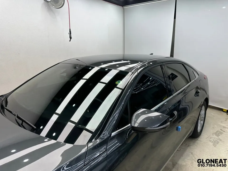 Kia K8のカーフィルム施工事例|断熱・遮熱効果 施工写真 1-1