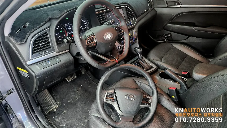 Hyundai Elantra AD steering wheel - Hyundai Elantra AD Steering Wheel Customization Review — Enhanced photo 4