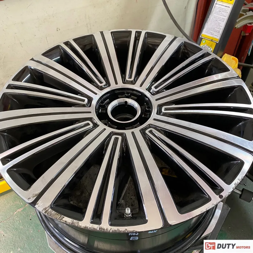 Mercedes-Benz GLS680 wheel repair - Mercedes-Benz GLS680 Wheel Repair Review: Curb Rash Fix photo 4