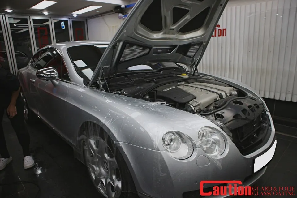 Bentley Continental GTのPPF施工事例｜費用目安・仕上がり 施工写真 1-3