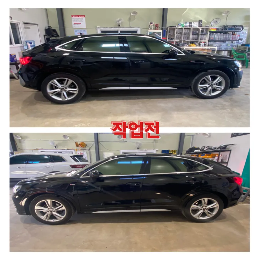 Audi Q3 Wheel Repair Review — Stunning Black Gloss Finish photo 2
