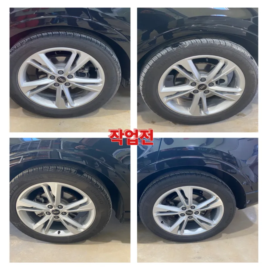 Audi Q3 wheel repair - Audi Q3 Wheel Repair Review — Stunning Black Gloss Finish photo 3