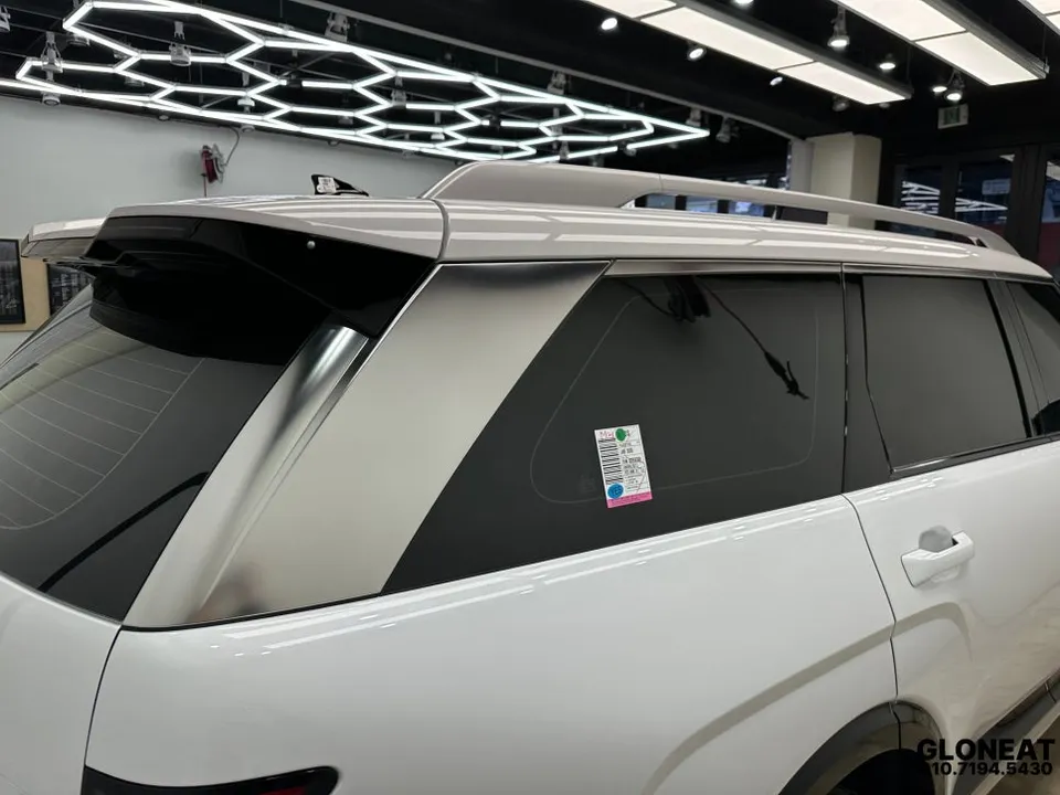 Hyundai Palisade LX3のカーラッピング事例|クローム除去 施工写真 1-2