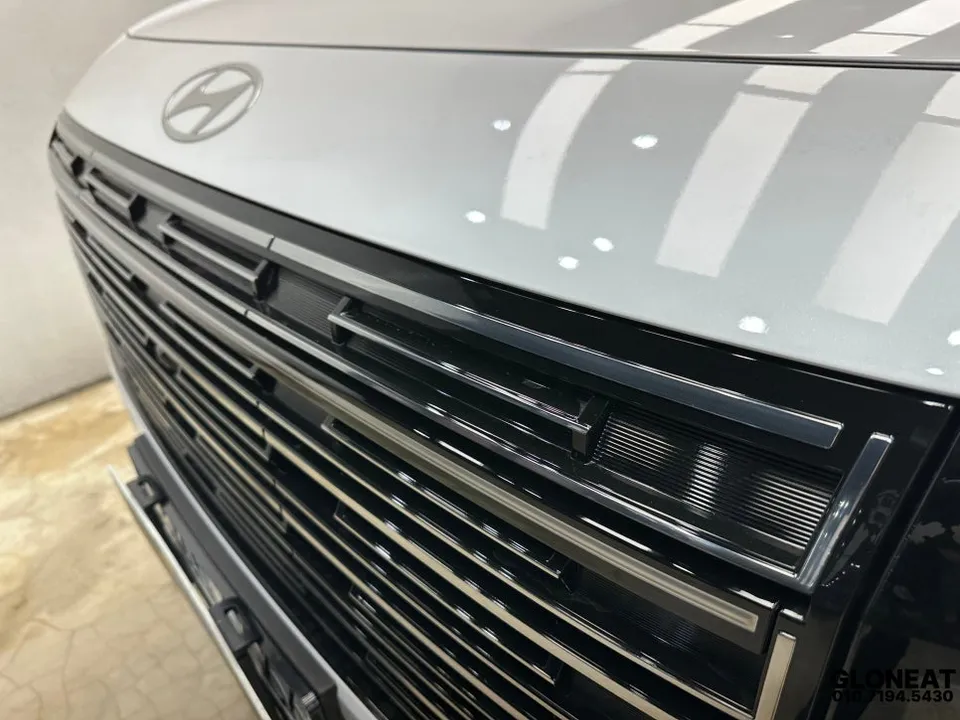 Hyundai Palisade LX3のカーラッピング事例|クローム除去 施工写真 2-2