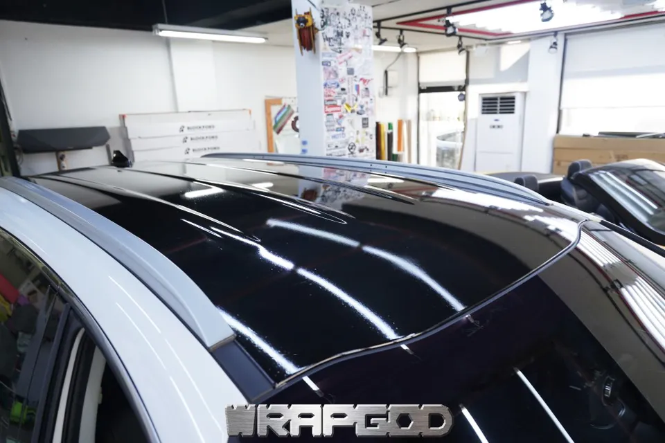 Kia All New Sorento vinyl wrap - Kia Sorento Vinyl Wrap Review: Bold Black & White Style Upgrade photo 4